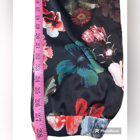 🍁🍃BOSTON PROPER large lounge joggers pants NWOT 🍁flowy wide leg elastic band - Picture 4 of 7